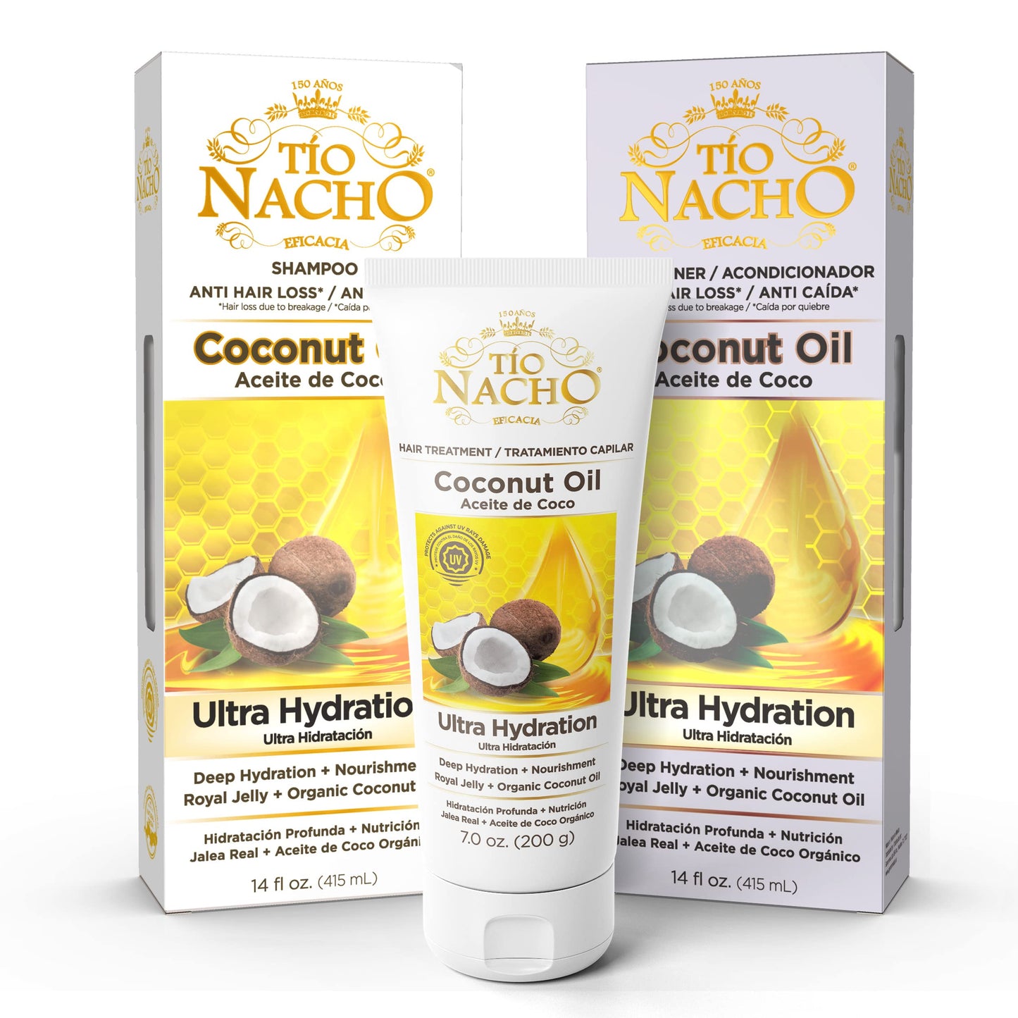 Tio Nacho Ultra Hydration Coconut Oil Treatment, 7 Ounces