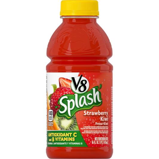 V8 Splash Strawberry Kiwi, 16 oz. Bottle