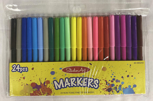 Markers 30 Non Toxic Fine Tip