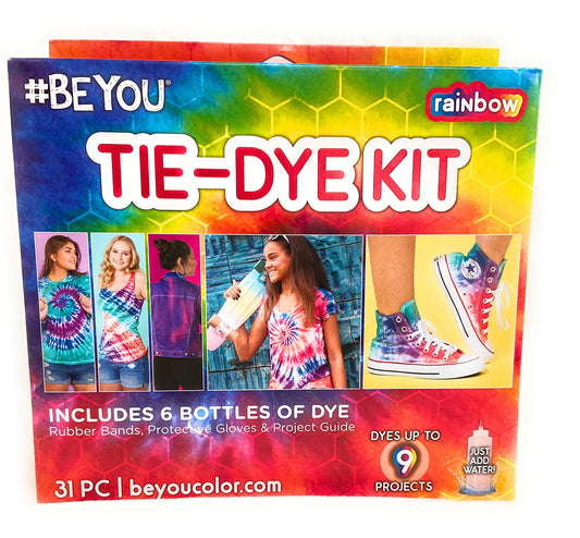 TIE-DYE KIT 31-pieces (Rainbow)