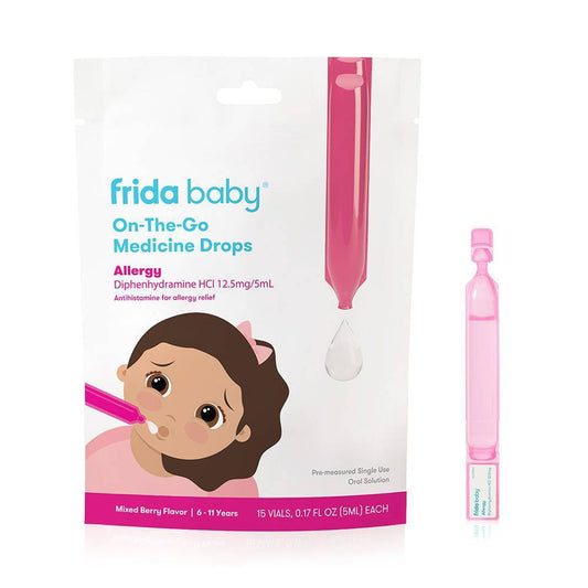 Fridababy On-The-Go Single Dose Vial Allergy and Sinus Treatment Liquid - 0.17 fl oz/15ct