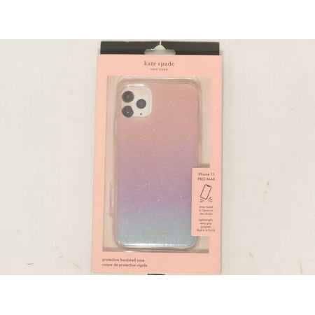 Kate Spade New York Apple iPhone 11 Pro Max Hard Shell Phone Case Ombre Glitter