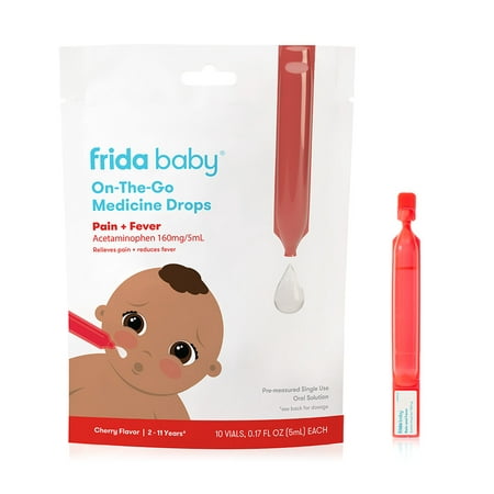 Frida Baby On-The-Go Medicine Drops for Pain + Fever