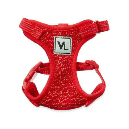 Vibrant Life Flex Knit Harness  Red  XS