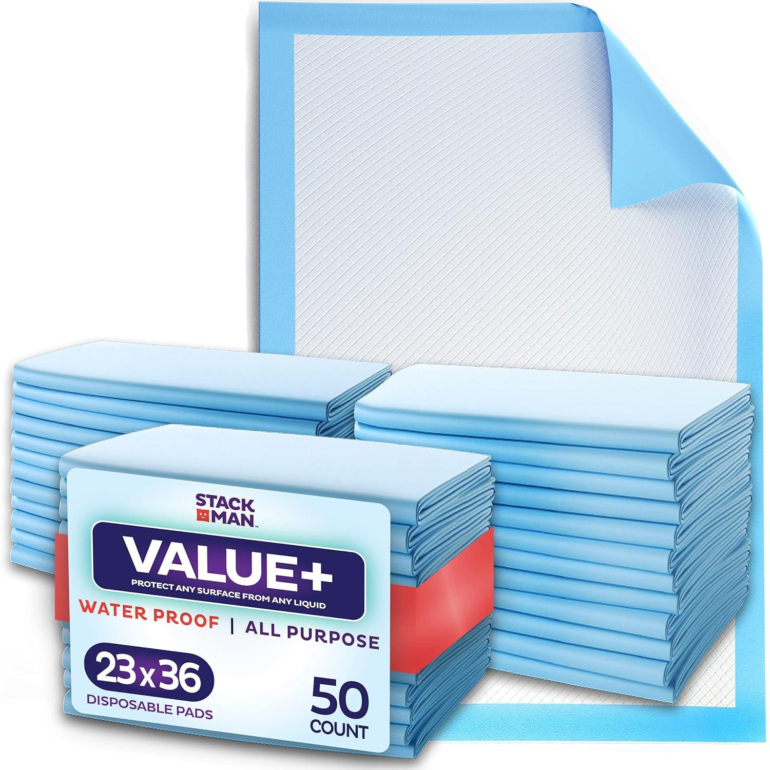 Stackman Value + Underpads 23 in x 36 in – Will Sell It Again