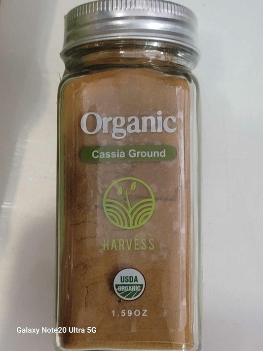 Cassia, Ground Harvess Organic 1.59 oz