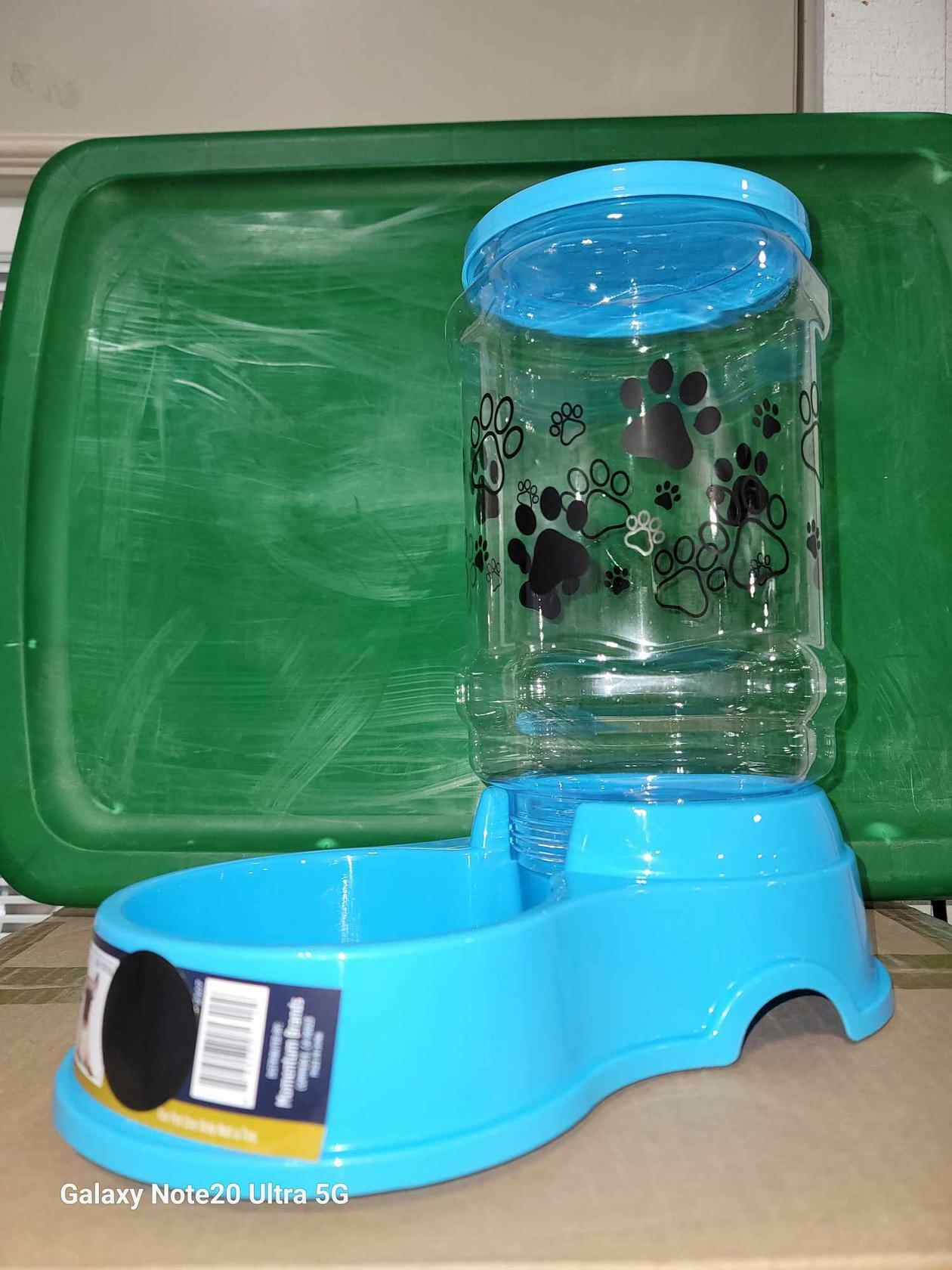Pet FeederDispenser AutomaticBowl for Dogs Cats, BPA-Free, Gravity Refill, Self Feeding for Small Medium Pets Puppy Kitten Rabbit