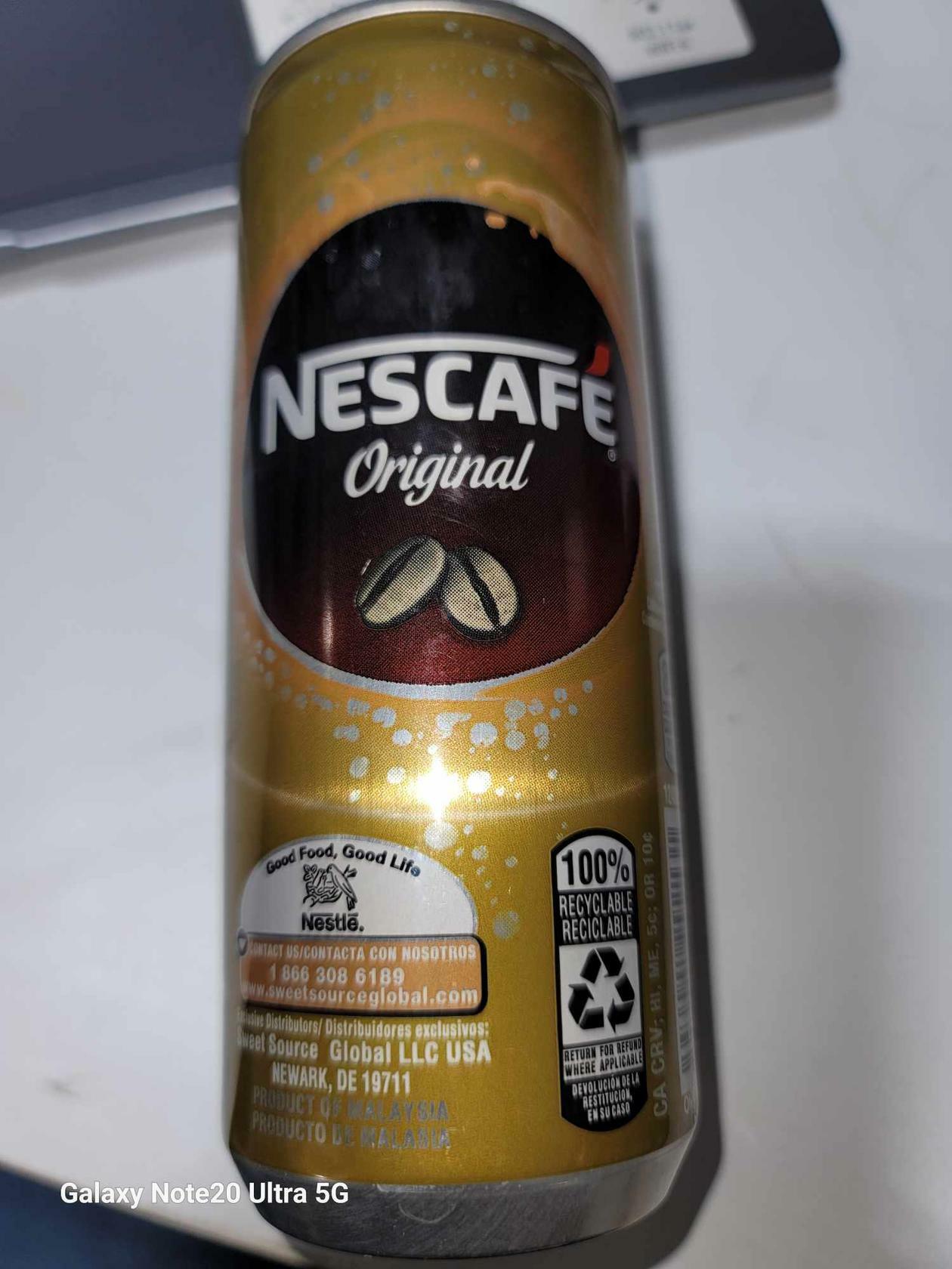 Nescafe Latte Can Milk Coffee Drink-8.1 fl oz.s