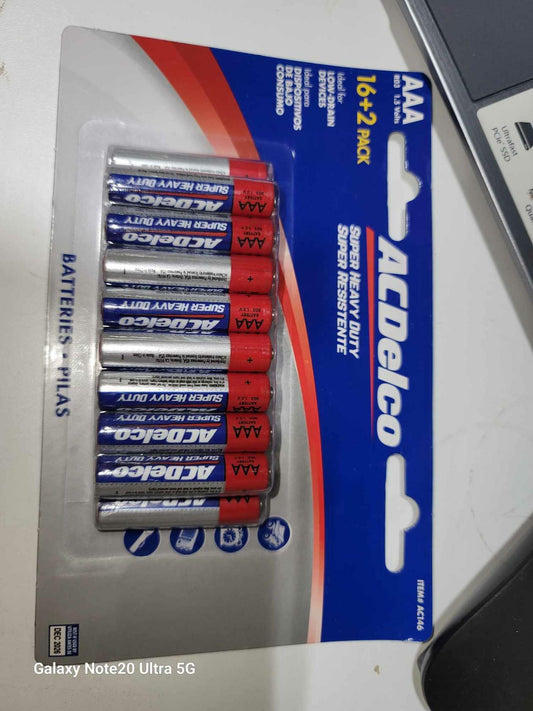 ACDelco 16 Count AAA  Batteries Heavy Duty