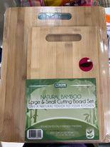 Set of 2 Bamboo Cutting Boards