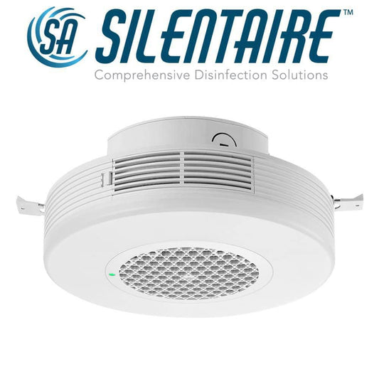 8 in. Canless Integrated LED Recessed Light Trim Plasma Air Disinfection H1N1 Certified 120-277V Adjust Color and Lumens - Like New