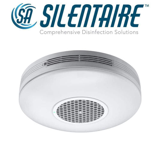 12 in. Plasma Air Disinfection LED Flush Mount COVID-19 & H1N1 CERTIFIED 120-277V 1000 Lumens Adjust Color Temp - Like New